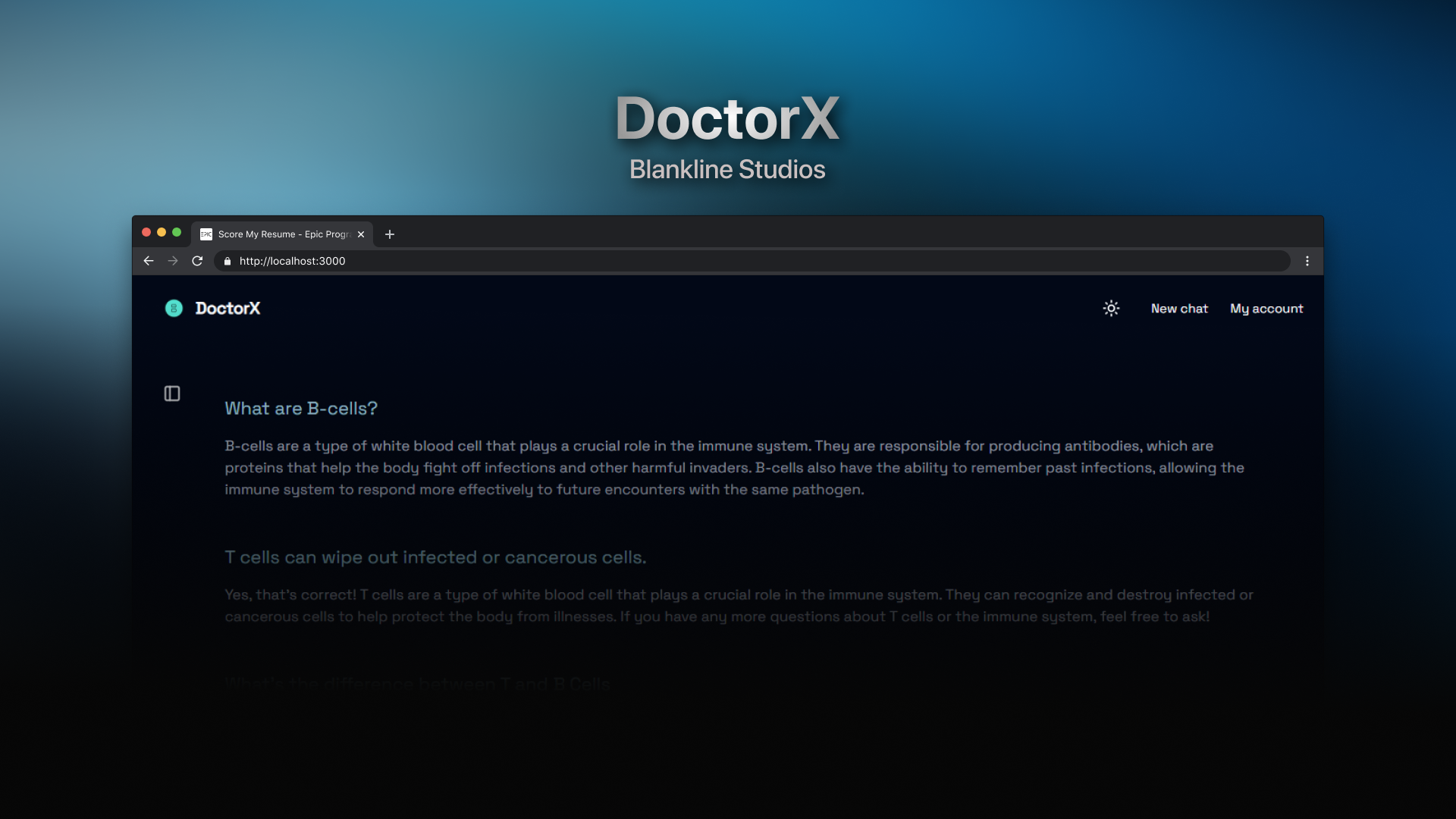 DoctorX - Product by Blankline