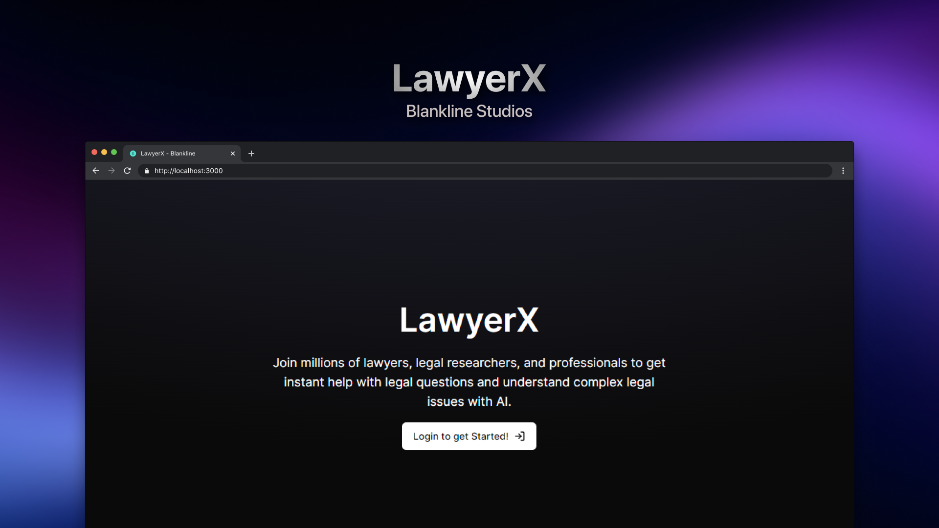 LawyerX - Product by Blankline